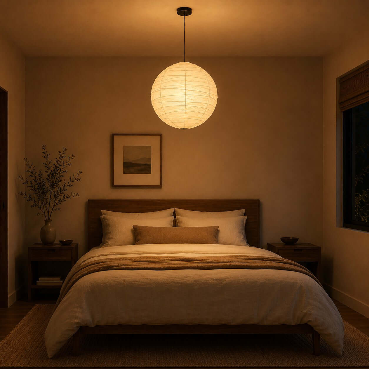 Akari 55D | 60D | 75D | 100D Pendant Lamp | Noguchi Paper Lantern