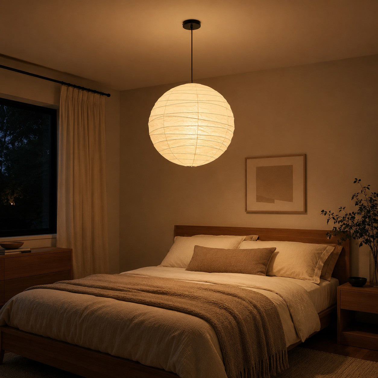 Akari 55D | 60D | 75D | 100D Pendant Lamp | Noguchi Paper Lantern