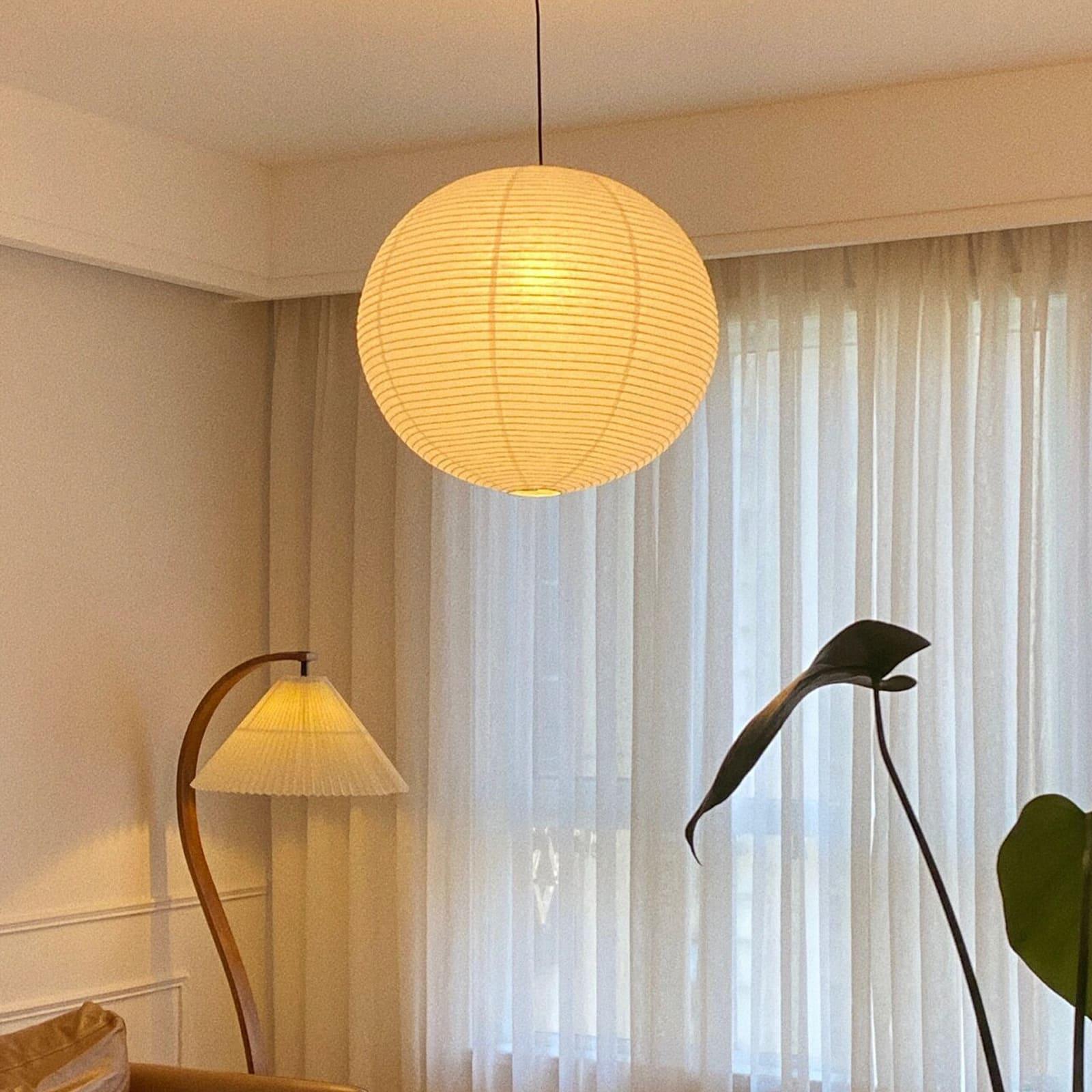 Akari Spherical Pendant Light - Vinlighting