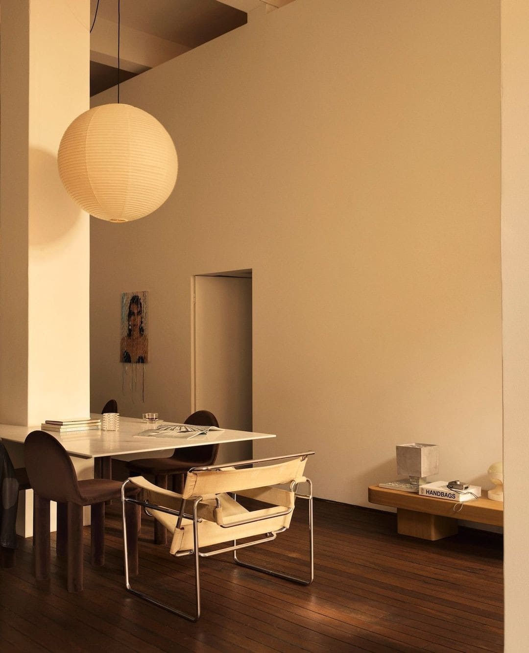 Akari Spherical Pendant Light