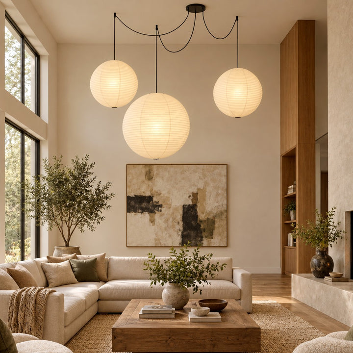 Akari Spherical Pendant Light