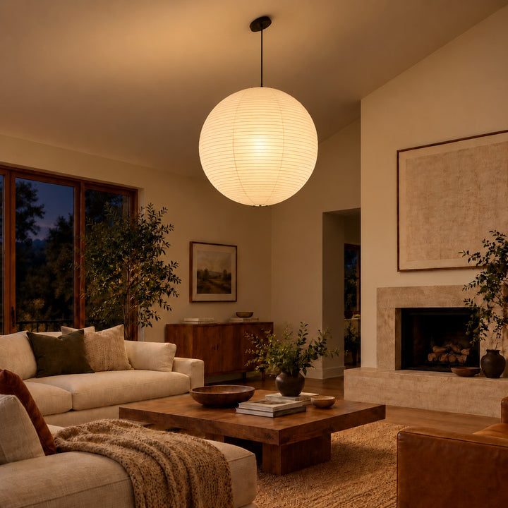 Akari Spherical Pendant Light