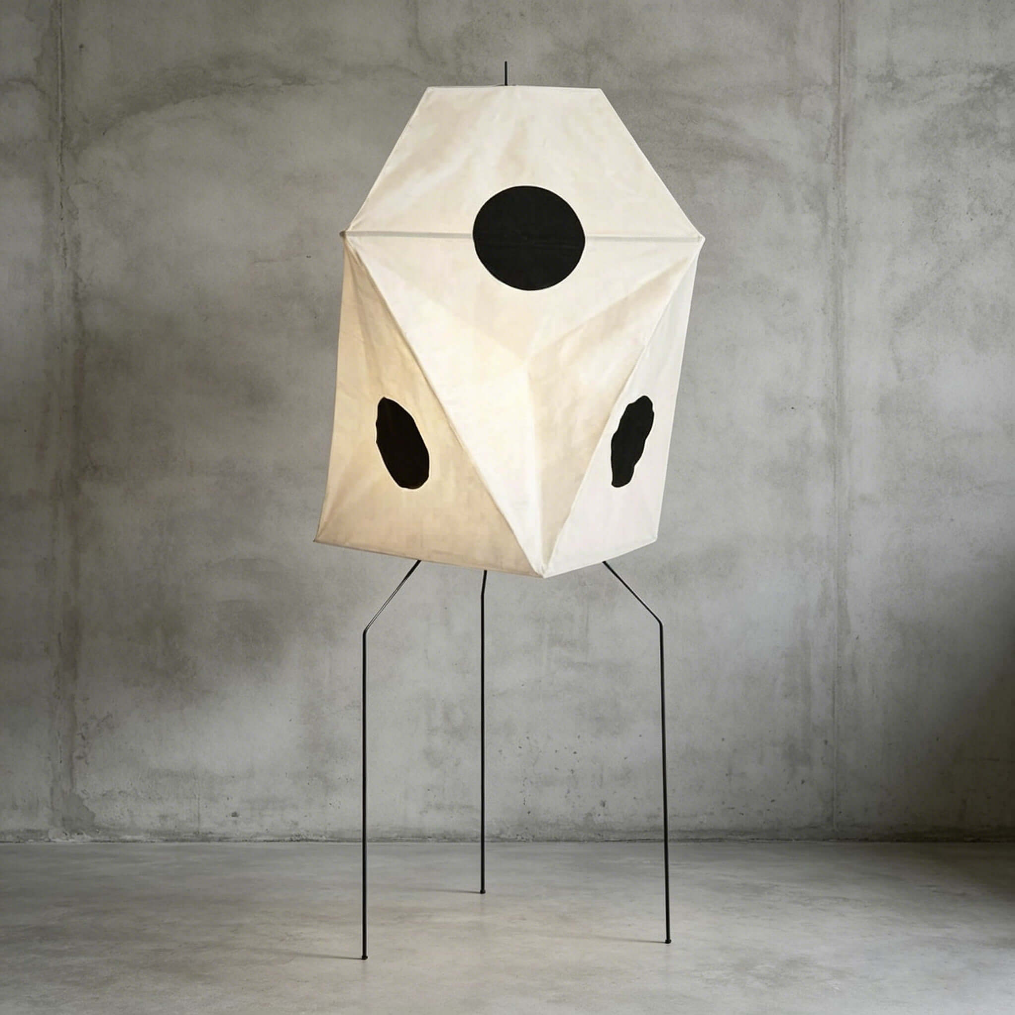 Akari UF3-Q Floor Lamp | Modern Japanese Paper Design – Vinlighting