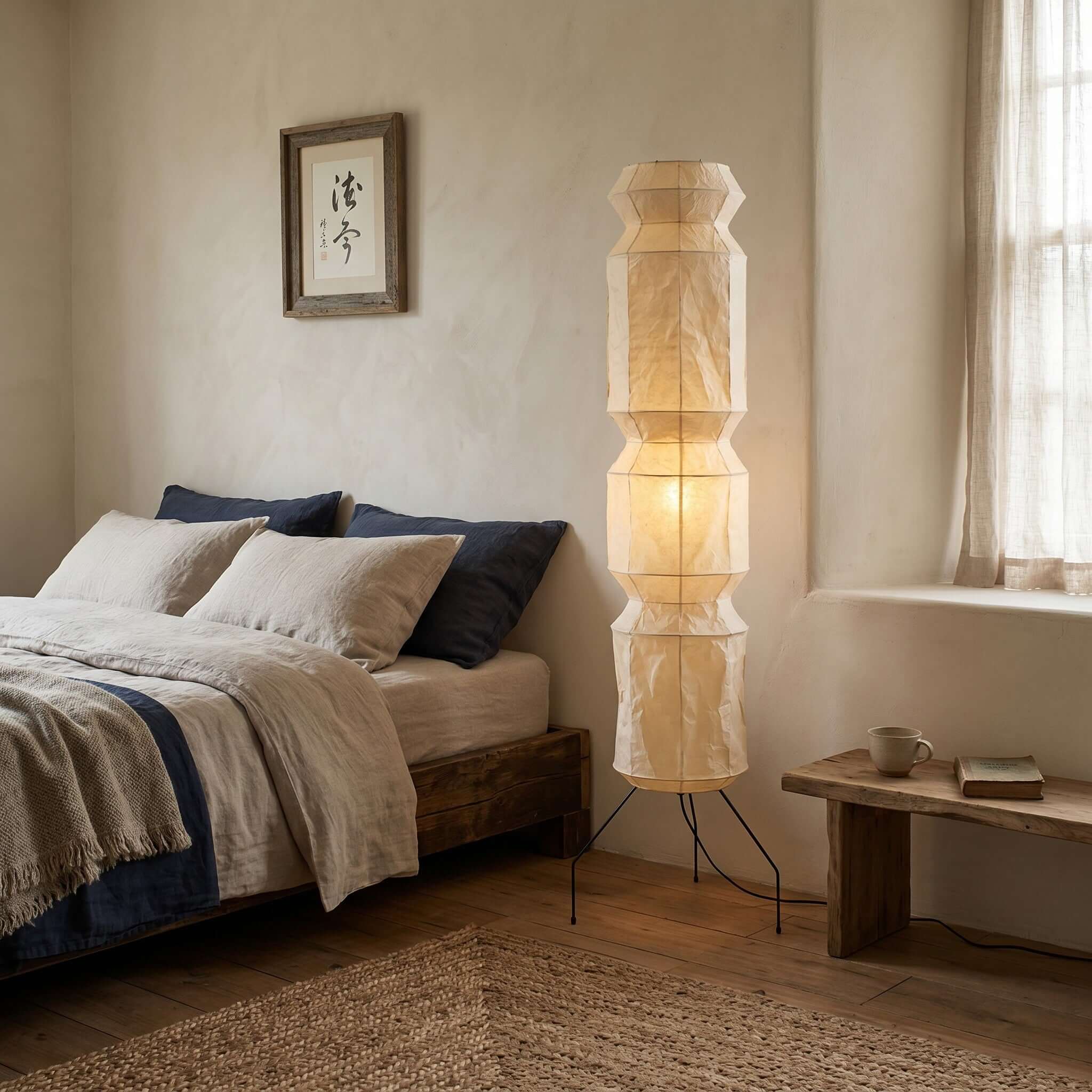 Akari UF4-L6 Floor Lamp | Modern Tall Minimalist Design – Vinlighting