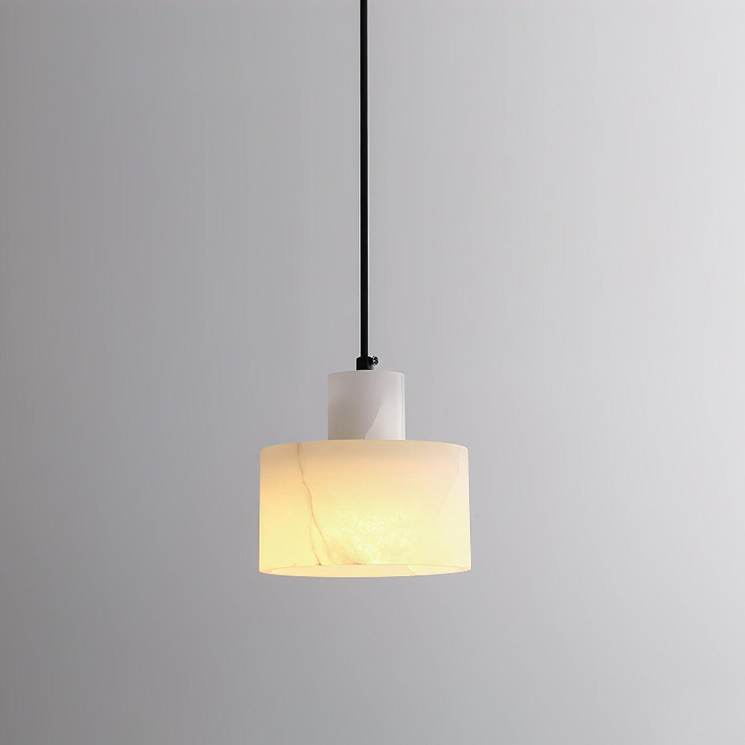 Alabaster Pendant Light Small Hanging Lamp for Bedside & Kitchen Sink | Vinlighting | Vinlighting