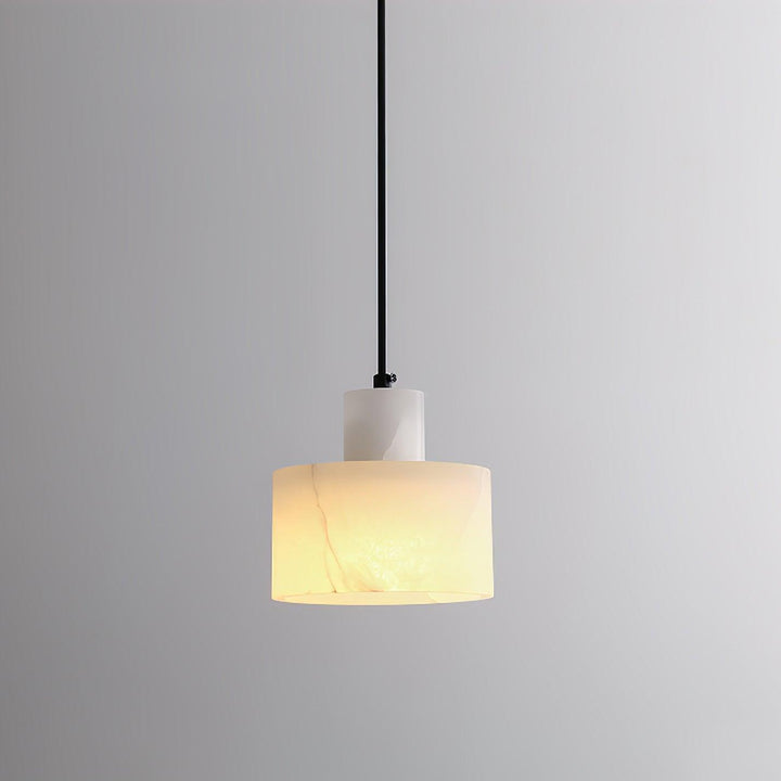 Alabaster Pendant Light Small Hanging Lamp for Bedside & Kitchen Sink | Vinlighting | Vinlighting