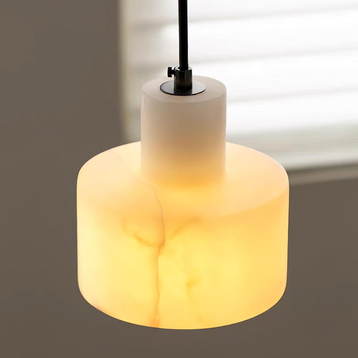Alabaster Pendant Light Small Hanging Lamp for Bedside & Kitchen Sink | Vinlighting | Vinlighting