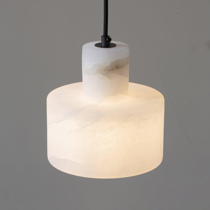 Alabaster Pendant Light Small Hanging Lamp for Bedside & Kitchen Sink | Vinlighting | Vinlighting