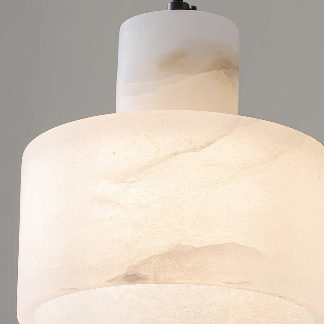 Alabaster Pendant Light Small Hanging Lamp for Bedside & Kitchen Sink | Vinlighting | Vinlighting