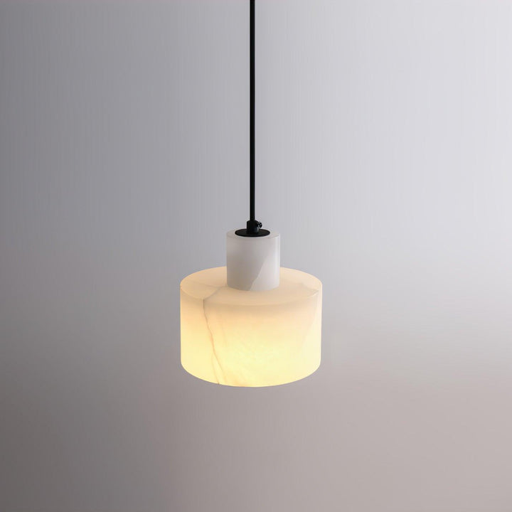 Alabaster Pendant Light Small Hanging Lamp for Bedside & Kitchen Sink | Vinlighting | Vinlighting