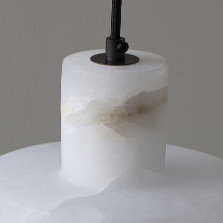 Alabaster Pendant Light Small Hanging Lamp for Bedside & Kitchen Sink | Vinlighting | Vinlighting