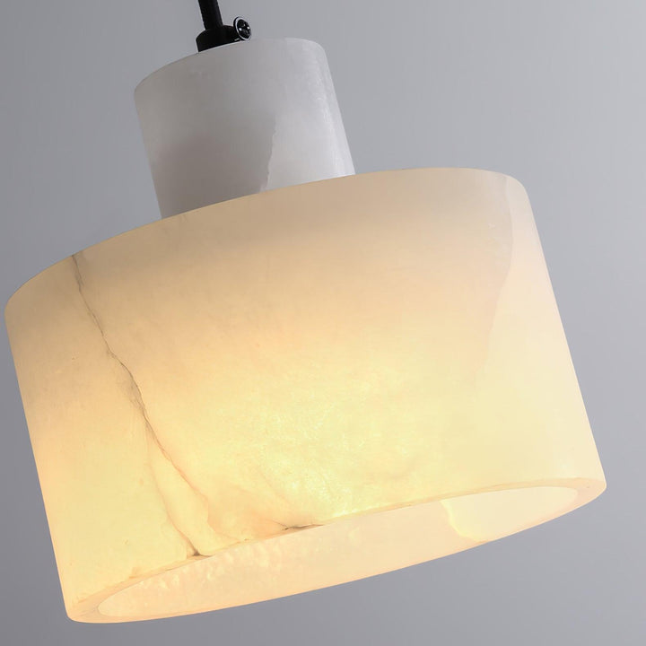Alabaster Pendant Light Small Hanging Lamp for Bedside & Kitchen Sink | Vinlighting | Vinlighting