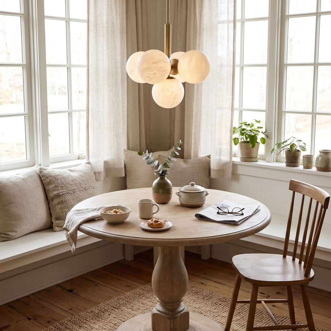 Alabaster Global Pendant Light