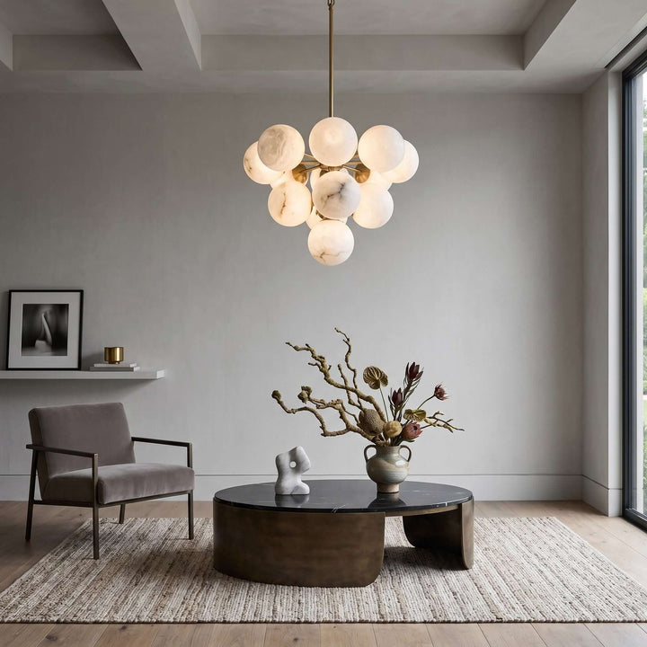 Alabaster Global Pendant Light