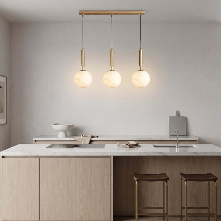 Alabaster Global Pendant Light
