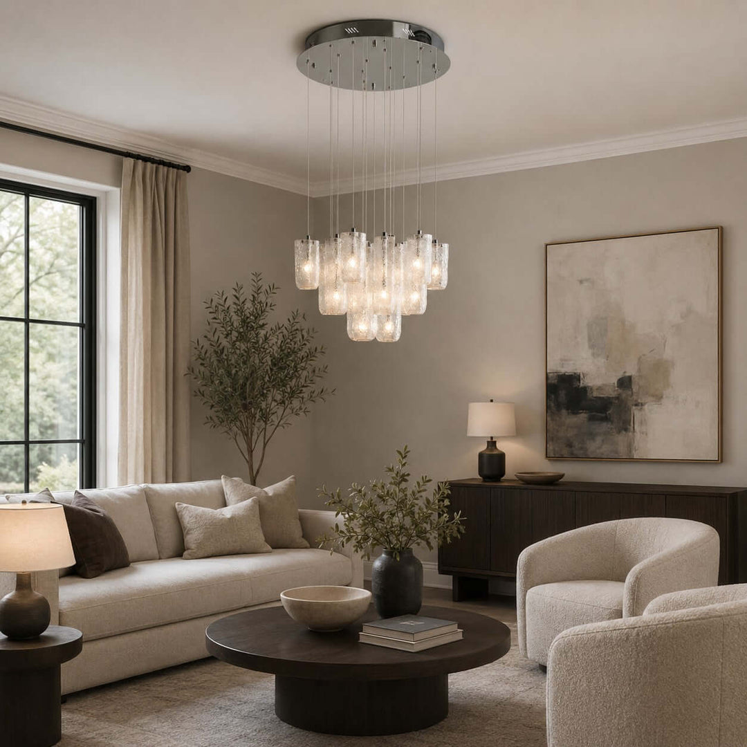 Aloura Chandelier for Modern Dining Room and Foyer Light