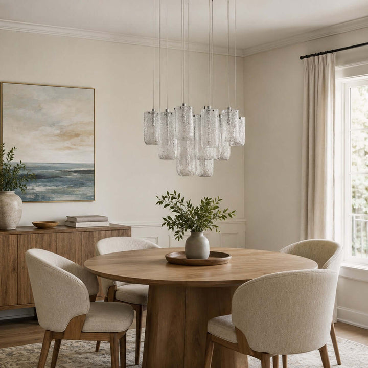 Aloura Chandelier for Modern Dining Room and Foyer Light