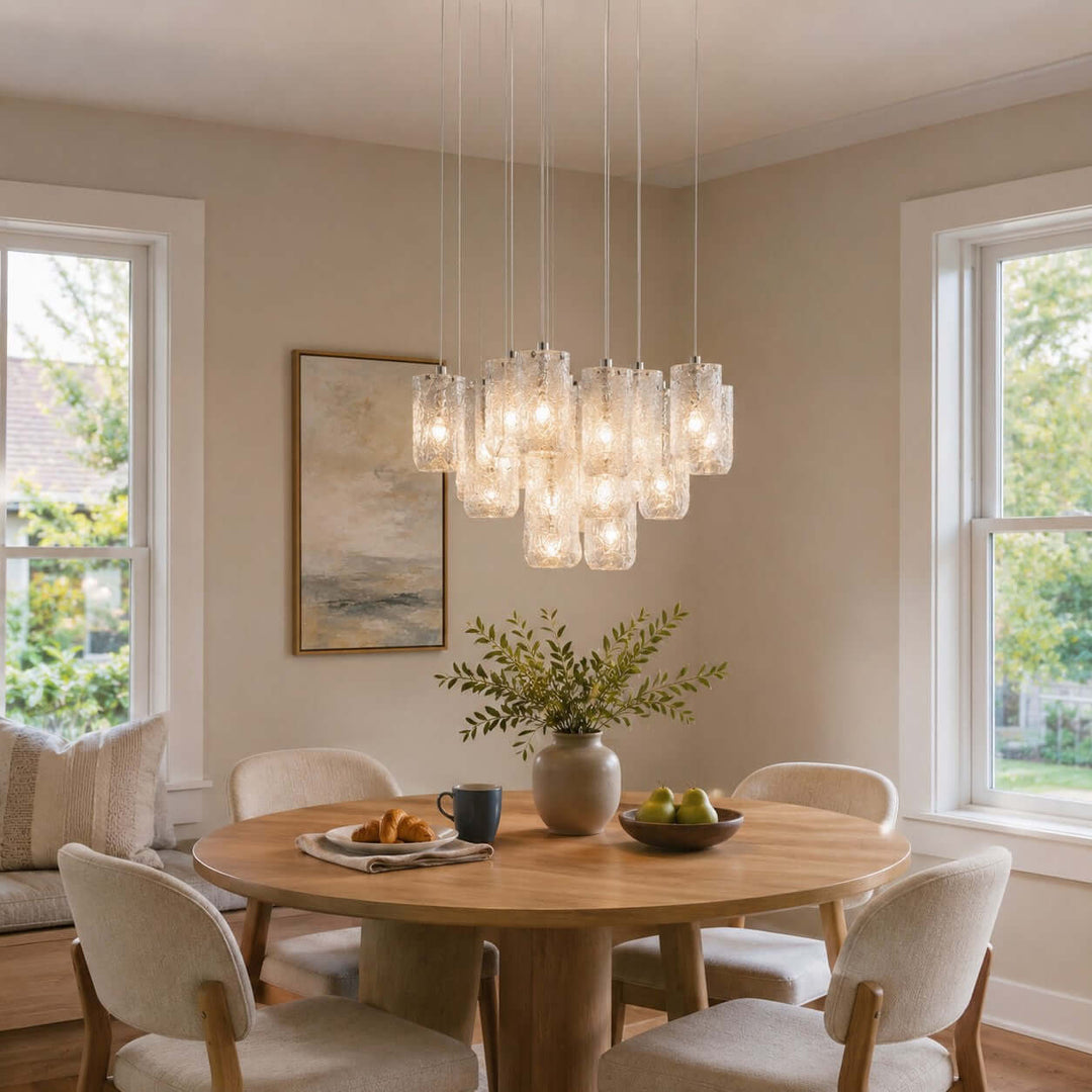 Aloura Chandelier for Modern Dining Room and Foyer Light