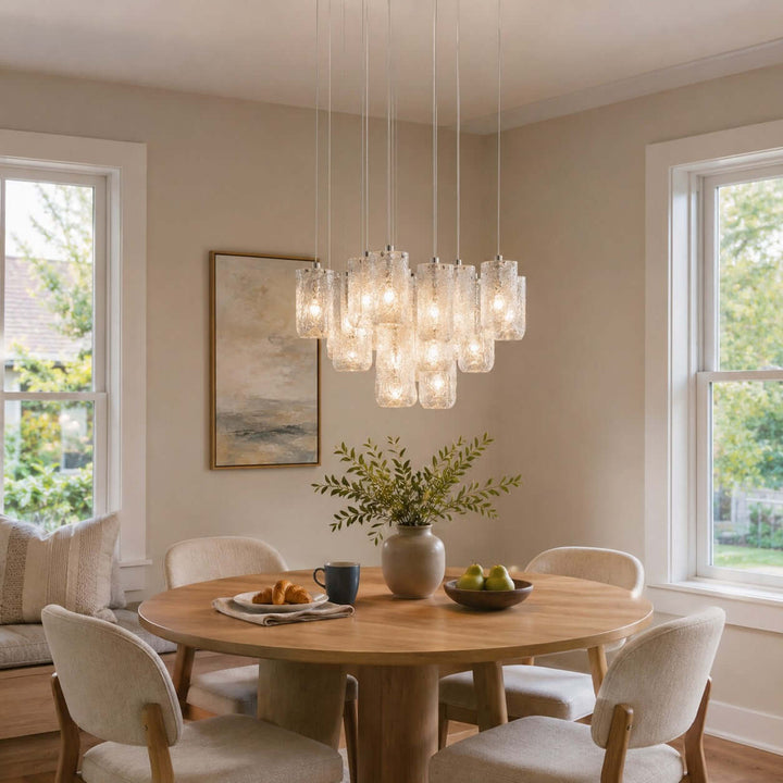 Aloura Chandelier for Modern Dining Room and Foyer Light