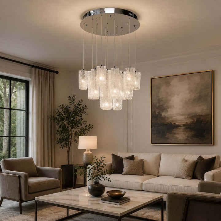 Aloura Chandelier for Modern Dining Room and Foyer Light
