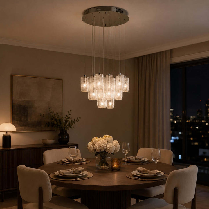 Aloura Chandelier for Modern Dining Room and Foyer Light
