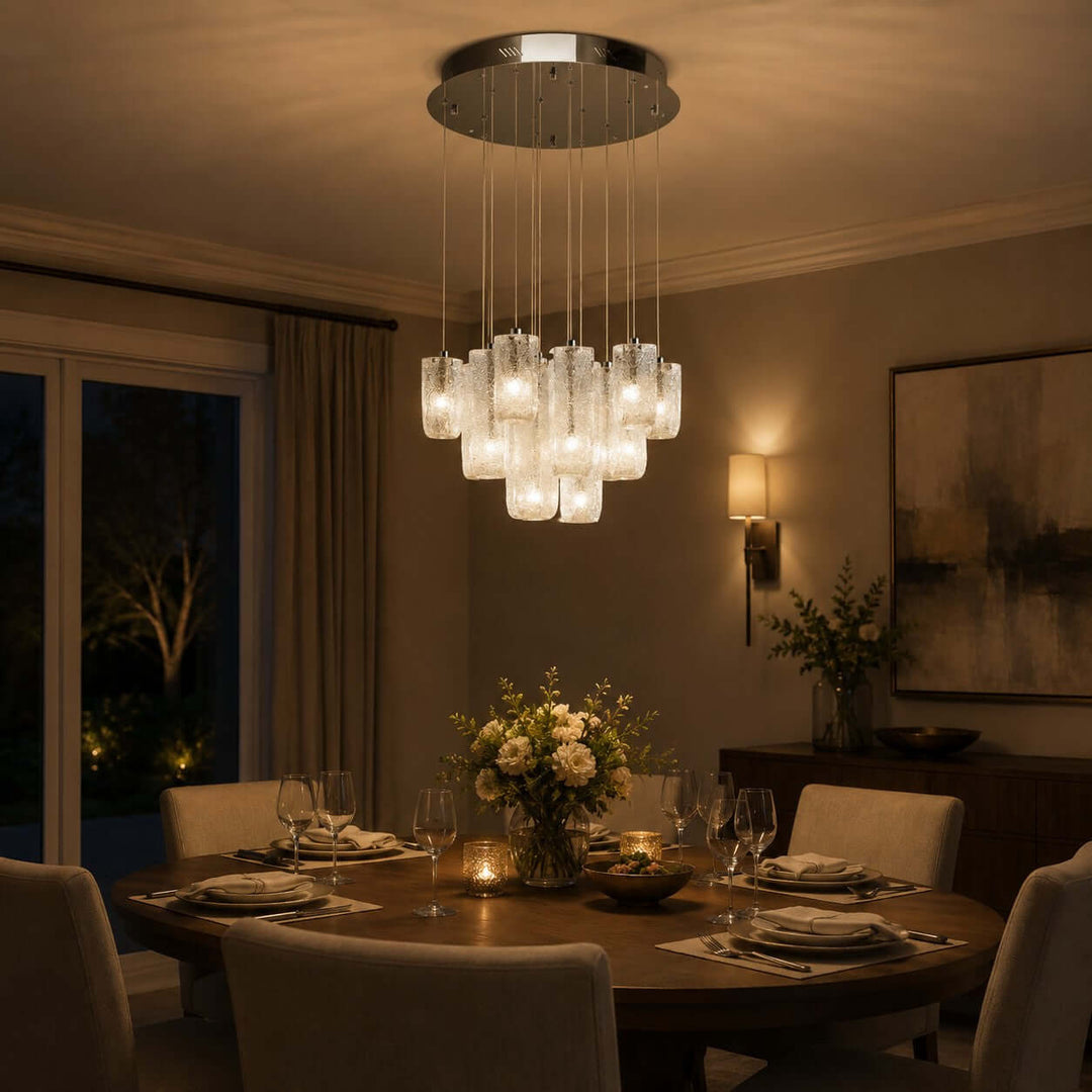 Aloura Chandelier for Modern Dining Room and Foyer Light
