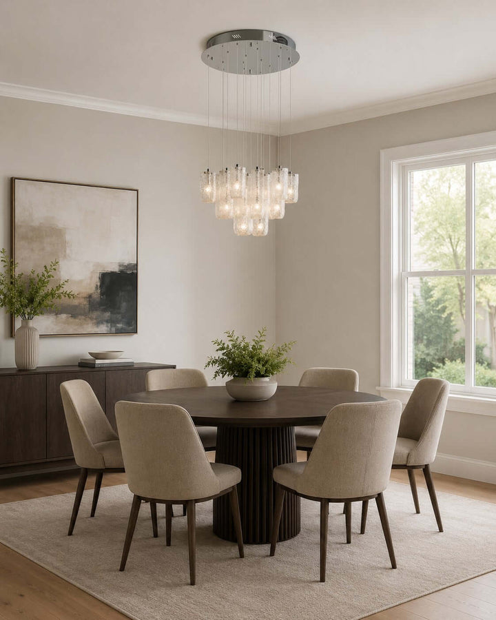 Aloura Chandelier for Modern Dining Room and Foyer Light