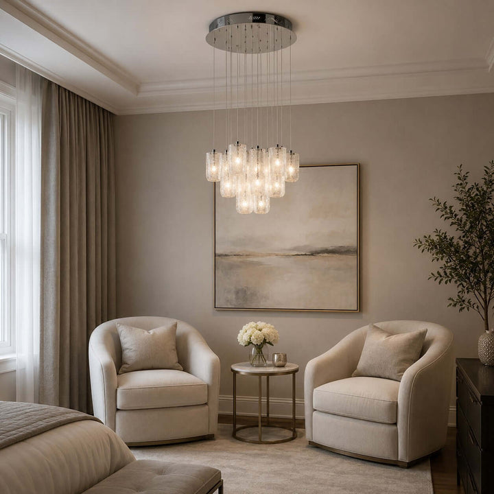 Aloura Chandelier for Modern Dining Room and Foyer Light