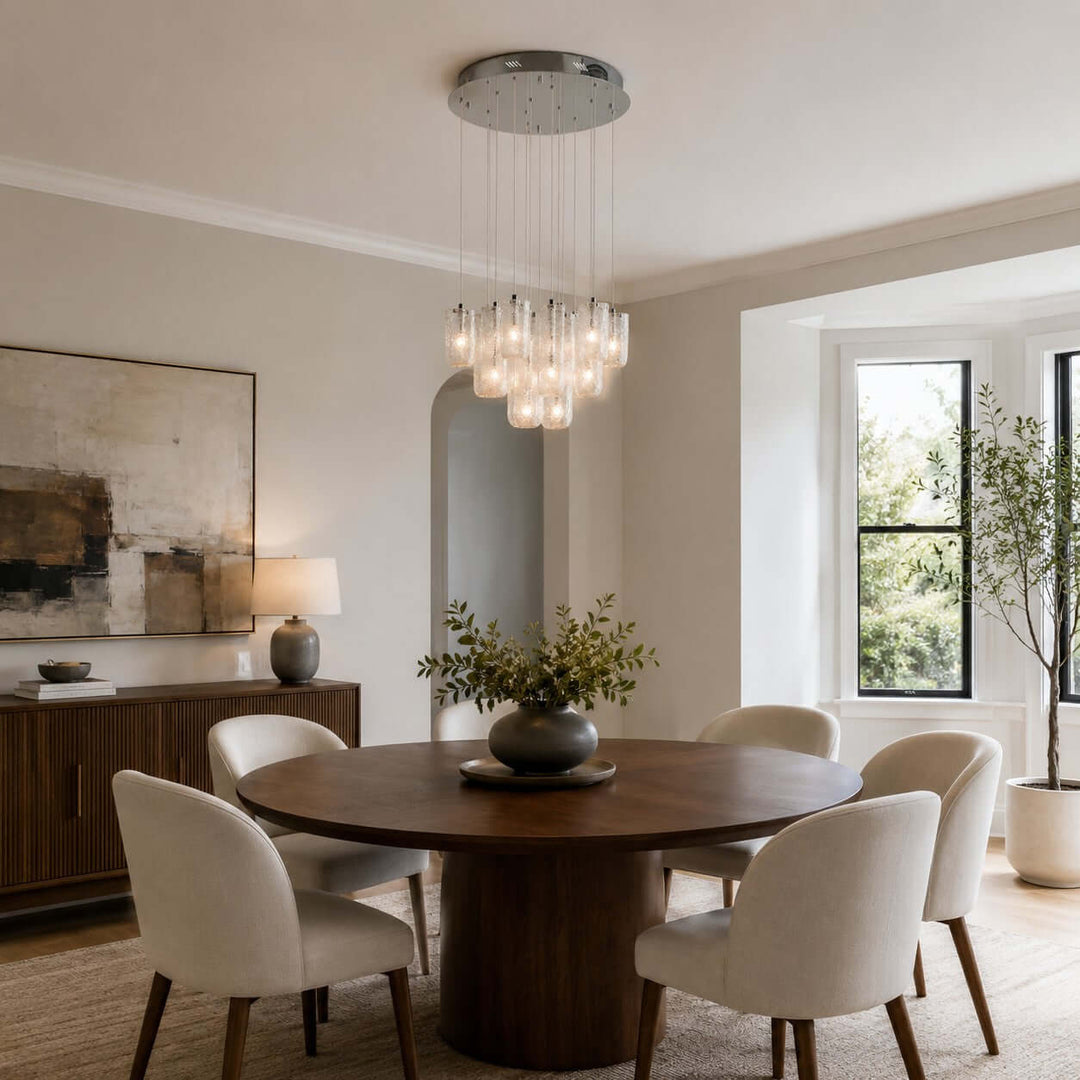 Aloura Chandelier for Modern Dining Room and Foyer Light