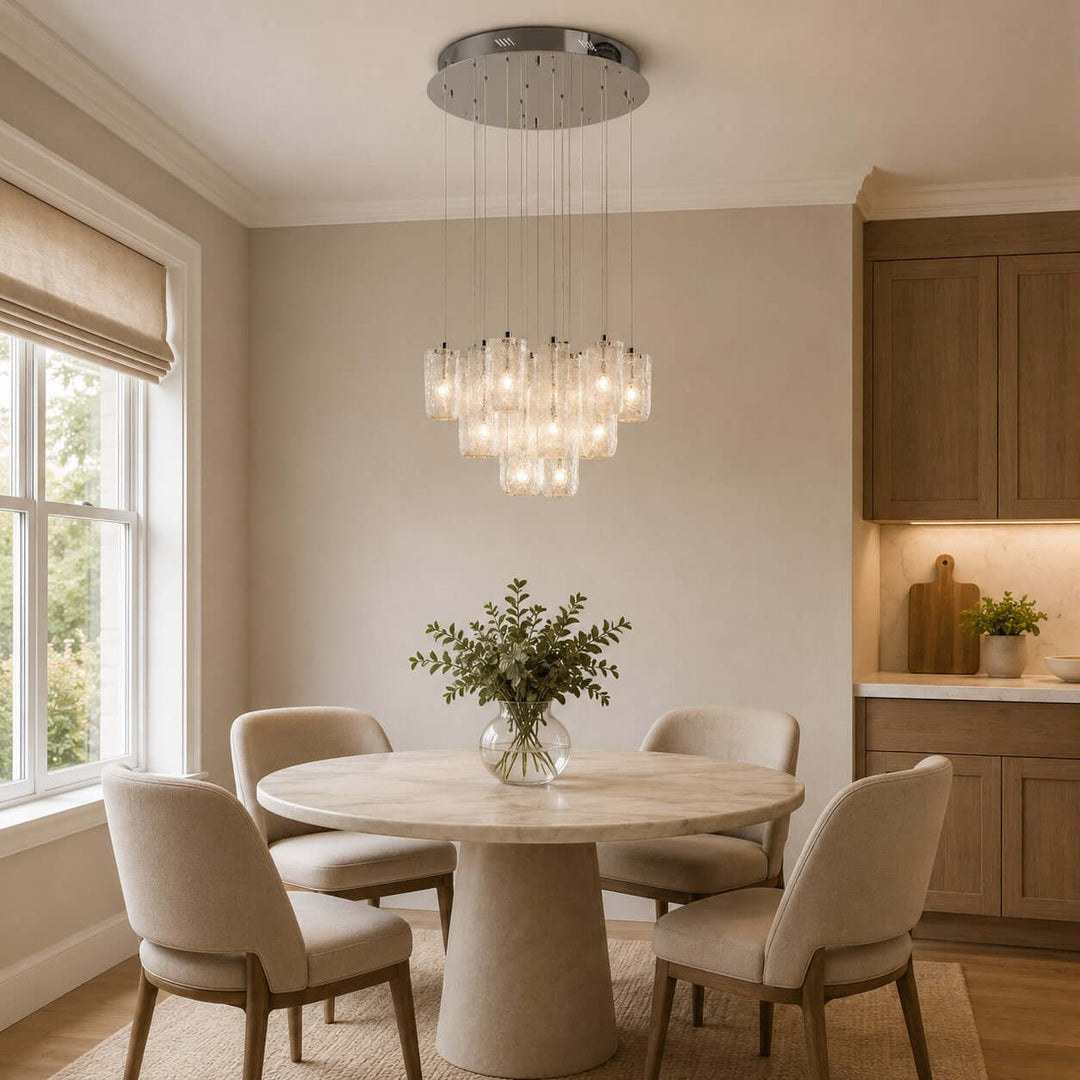 Aloura Chandelier for Modern Dining Room and Foyer Light