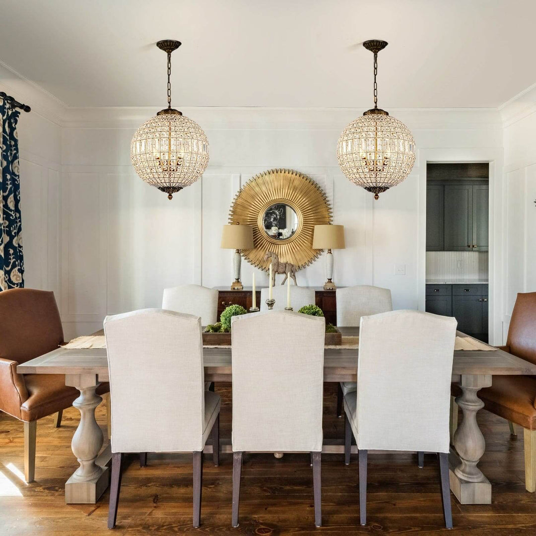 Amora Chandelier – Contemporary Crystal Chandelier for Living Room