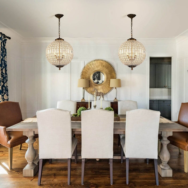 Amora Chandelier – Contemporary Crystal Chandelier for Living Room