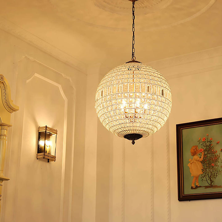 Amora Chandelier – Contemporary Crystal Chandelier for Living Room