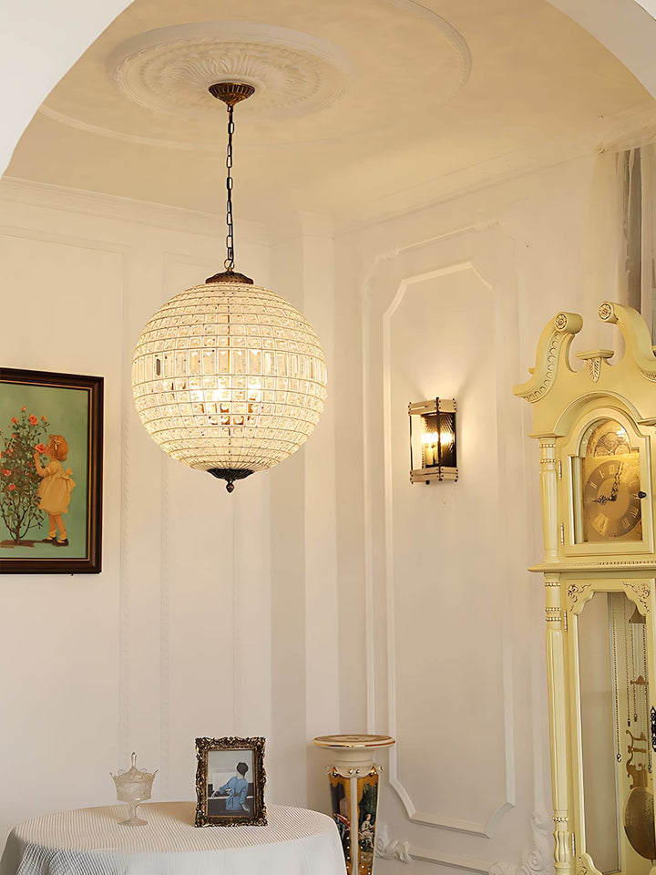 Amora Chandelier – Contemporary Crystal Chandelier for Living Room