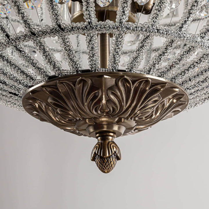 Amora Chandelier – Contemporary Crystal Chandelier for Living Room