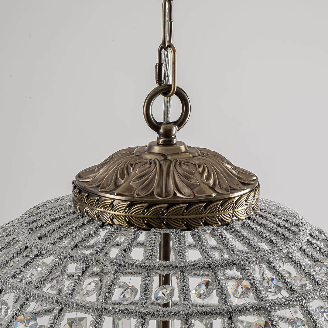 Amora Chandelier – Contemporary Crystal Chandelier for Living Room