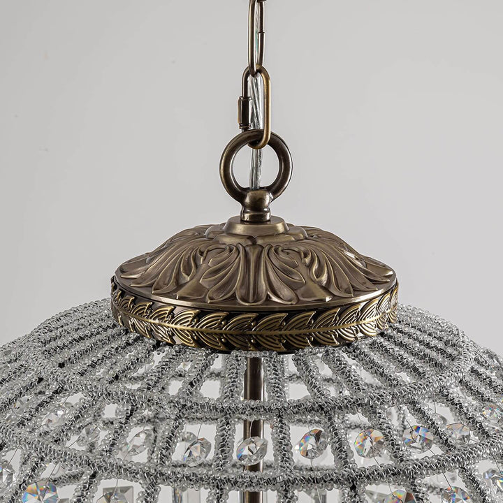 Amora Chandelier – Contemporary Crystal Chandelier for Living Room
