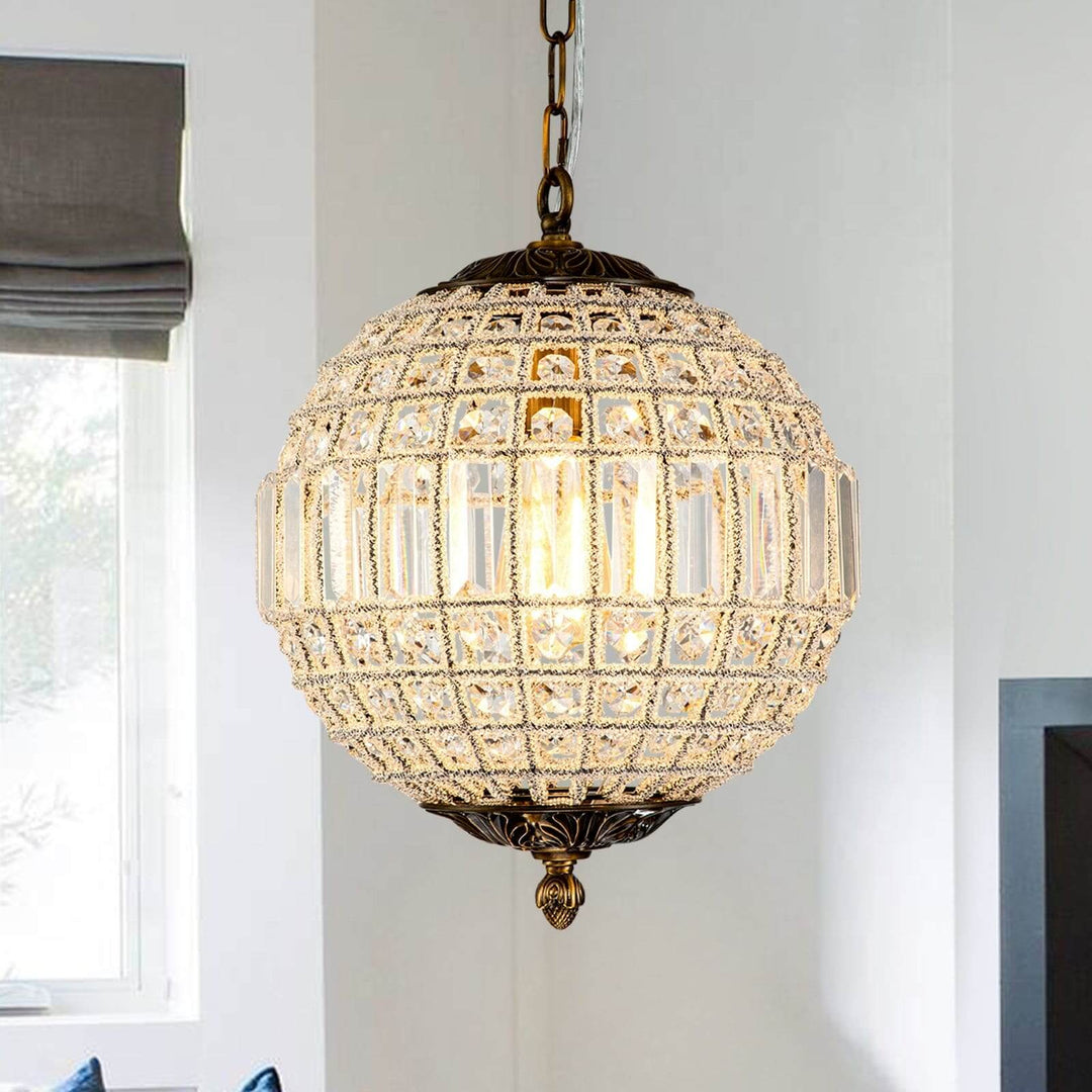 Amora Chandelier – Contemporary Crystal Chandelier for Living Room