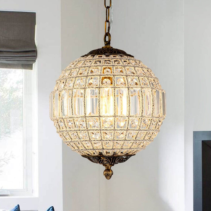 Amora Chandelier – Contemporary Crystal Chandelier for Living Room