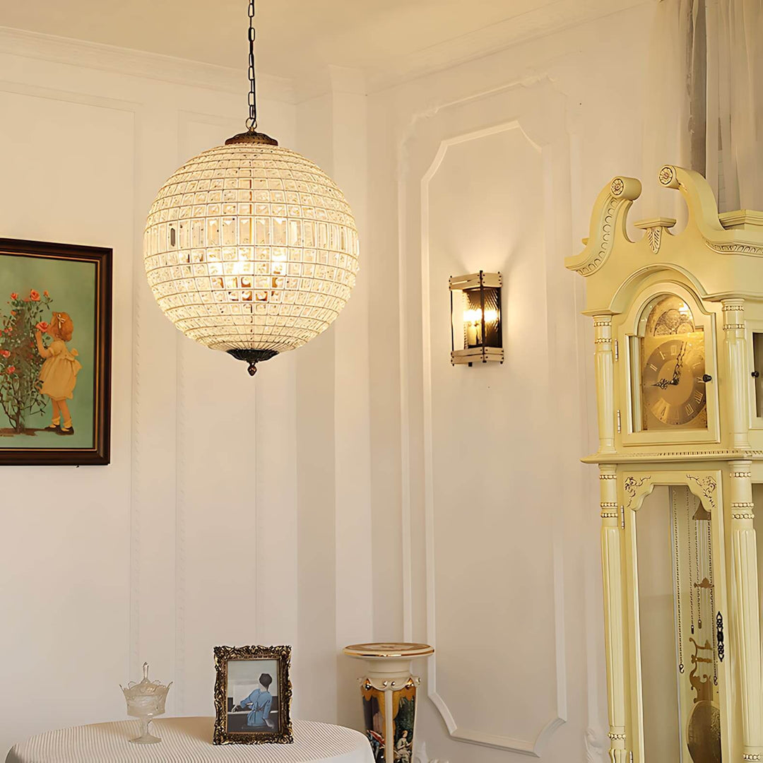 Amora Chandelier – Contemporary Crystal Chandelier for Living Room