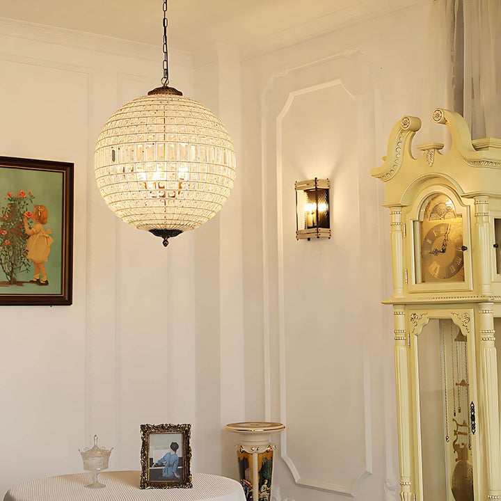 Amora Chandelier – Contemporary Crystal Chandelier for Living Room