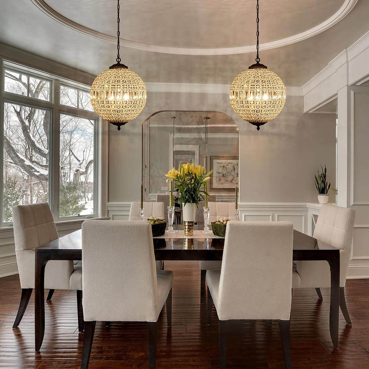 Amora Chandelier – Contemporary Crystal Chandelier for Living Room