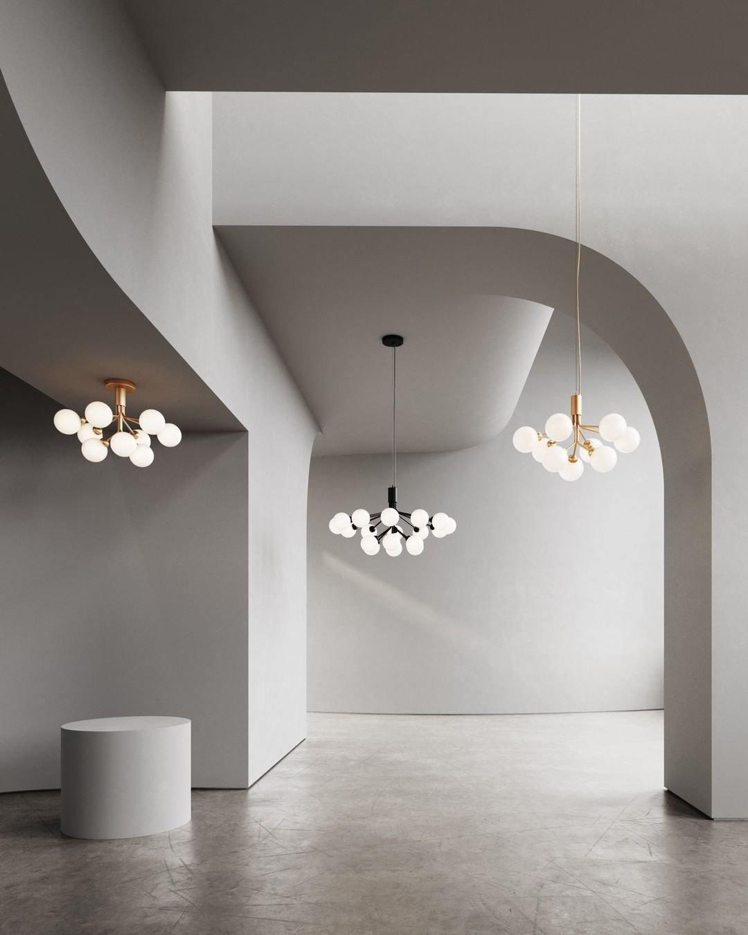 Apiales Chandelier - Vinlighting