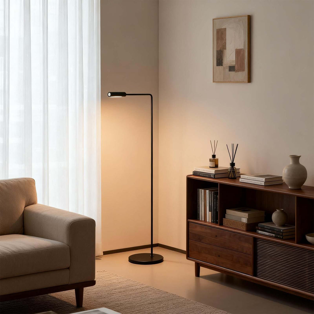 Aqiro Floor Lamp – Minimalist Modern Wrought Iron Floor Lamp