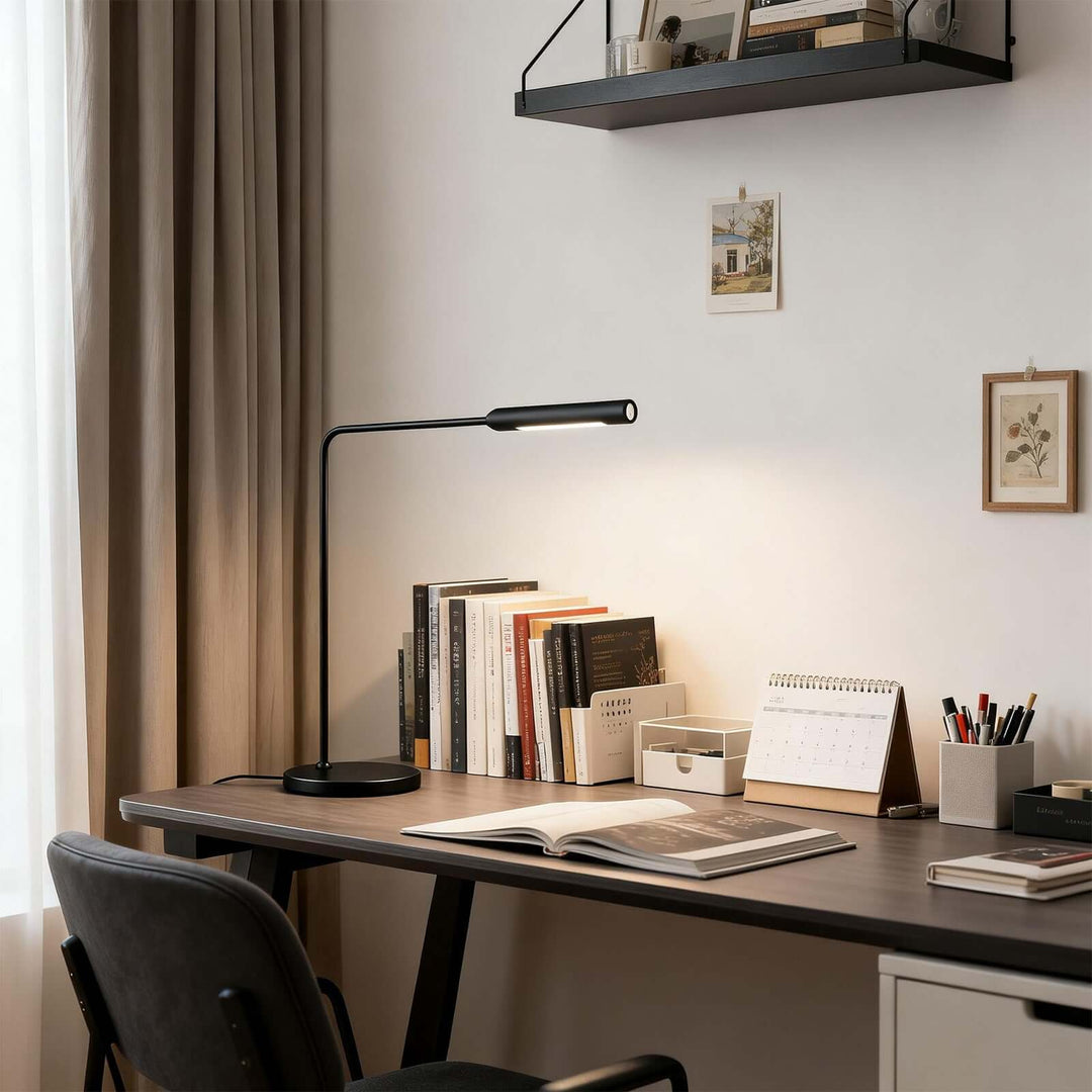 Aqiro Table Lamp – Modern Minimalist LED Wrought Iron Lamp