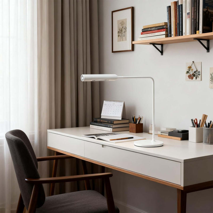 Aqiro Table Lamp – Modern Minimalist LED Wrought Iron Lamp