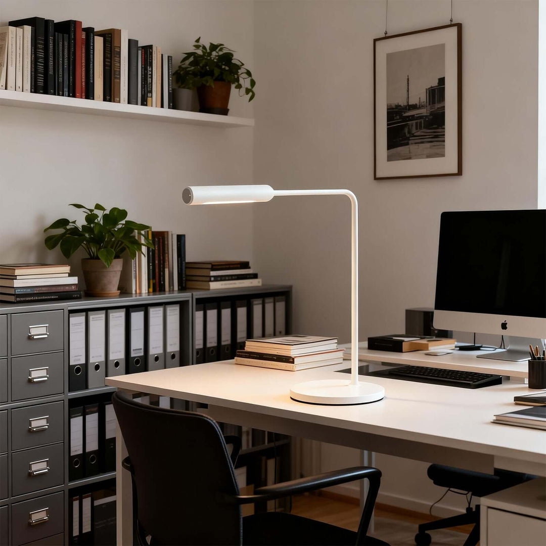 Aqiro Table Lamp – Modern Minimalist LED Wrought Iron Lamp