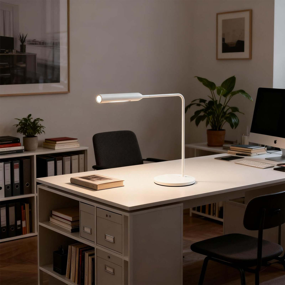 Aqiro Table Lamp – Modern Minimalist LED Wrought Iron Lamp