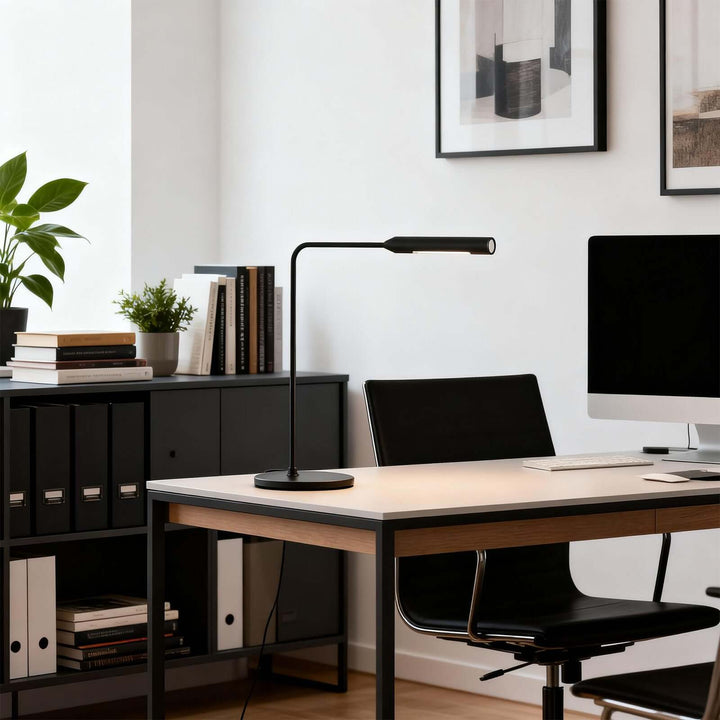 Aqiro Table Lamp – Modern Minimalist LED Wrought Iron Lamp
