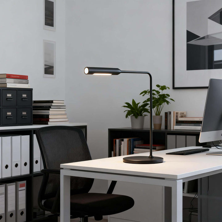 Aqiro Table Lamp – Modern Minimalist LED Wrought Iron Lamp